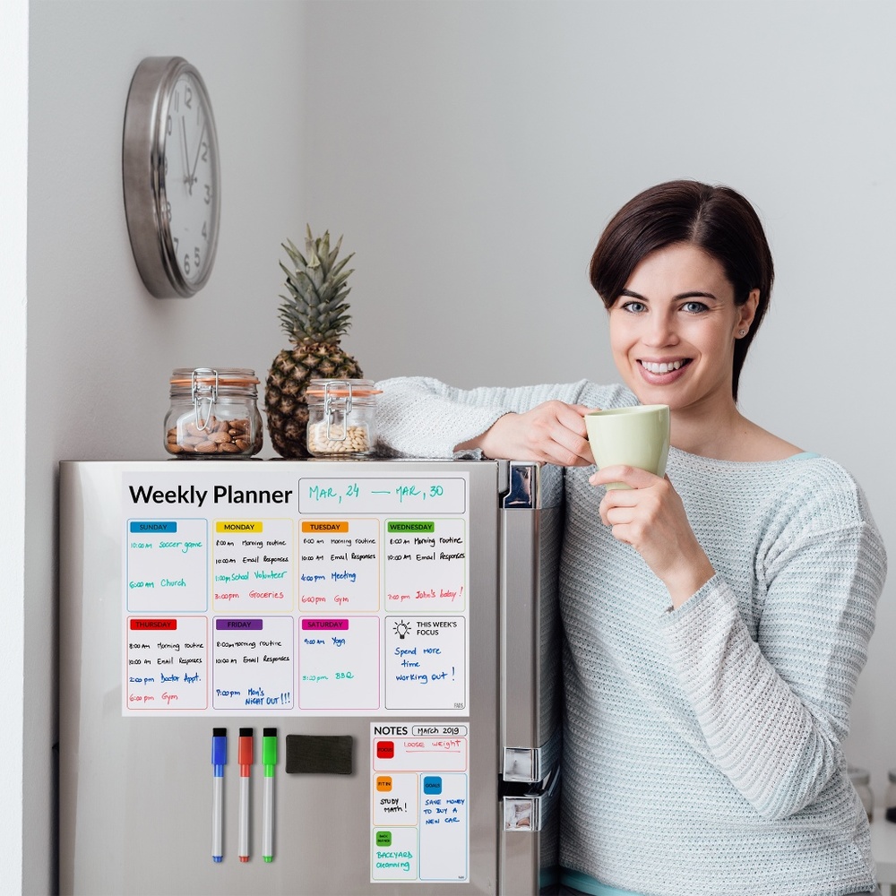 FADS - Magnetic Calendar for Refrigerator